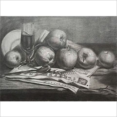 素描作品静物