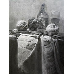 素描作品静物